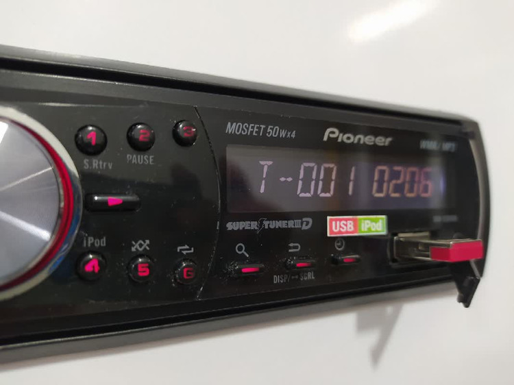 ضبط پایونیر مدل DEH-3250UB چهار خروجه