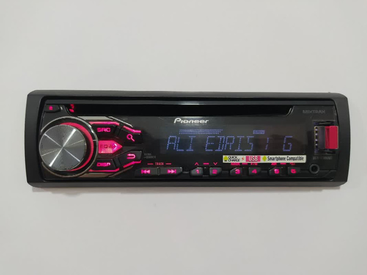 ضبط پایونیر مدل Pioneer DEH-S1853ub شش خروجه