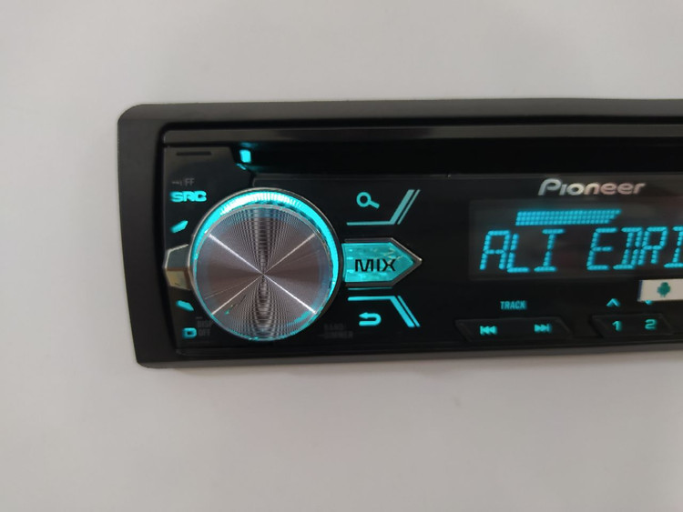 ضبط بلوتوث دار پایونیر Pioneer DEH-X1 چهارخروجه مولتی کالر