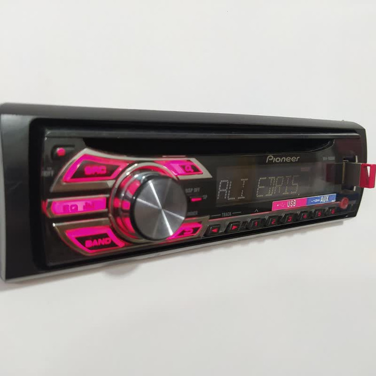 ضبط پایونیر مدل DEH-X1550UB دو خروجی امپلی فایر