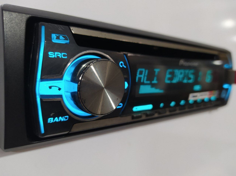 ضبط پایونیر مدل DEH-X6550BT چهارخروجه مولتی کالر