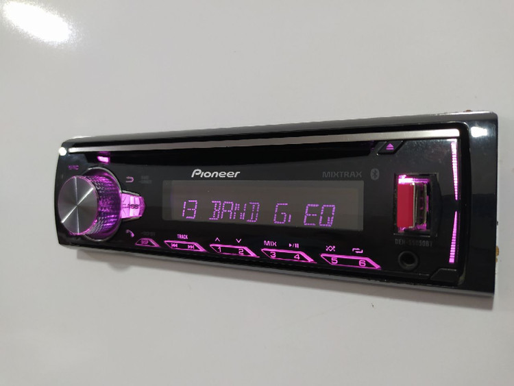 ضبط بلوتوث دار پایونیر مدل Pioneer DEH-S5050BT چهارخروجه