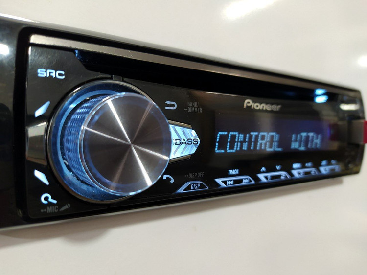 ضبط بلوتوث دار پایونیر مدل Pioneer DEH-S5050BT چهارخروجه