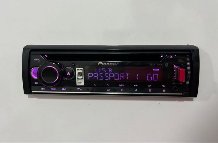 ضبط پایونیر مدل 5250bt چهارخروجه بلوتوث دار