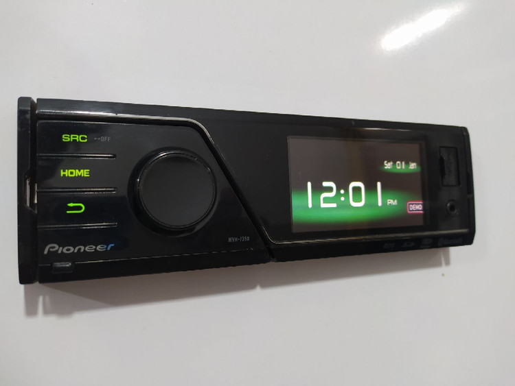 ضبط شش خروجه تصویری پایونیر مدل MVH_8350BT شش کانال