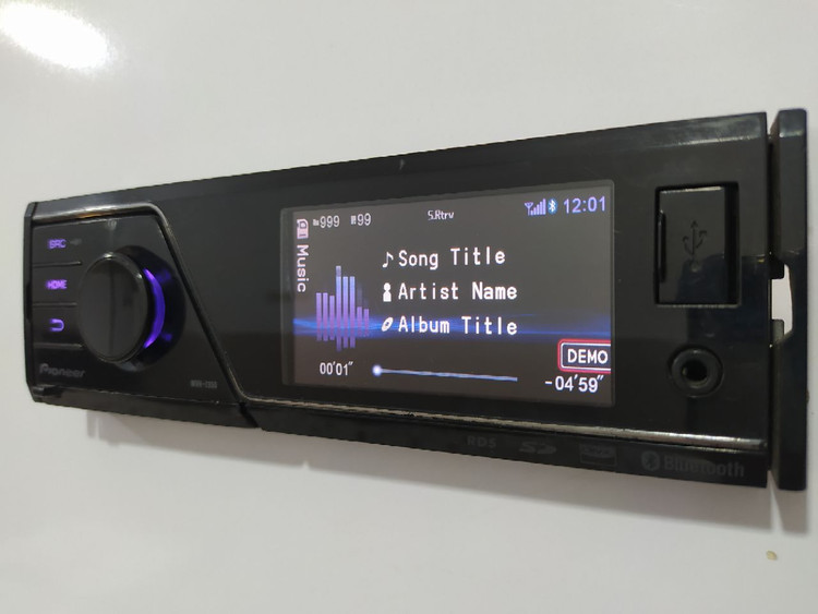 ضبط شش خروجه تصویری پایونیر مدل MVH_8350BT شش کانال