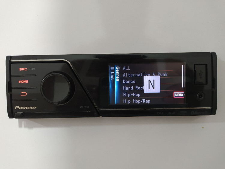 ضبط شش خروجه تصویری پایونیر مدل MVH_8350BT شش کانال