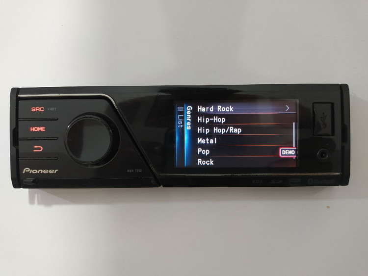 ضبط شش خروجه تصویری پایونیر مدل MVH_8350BT شش کانال