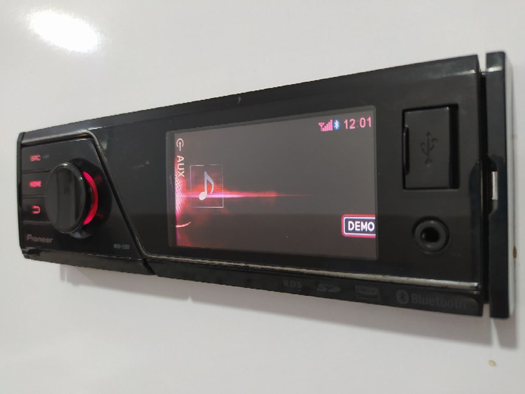 ضبط شش خروجه تصویری پایونیر مدل MVH_8350BT شش کانال