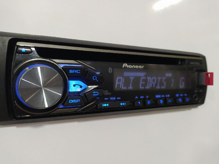 ضبط بلوتوث دار پایونیر PIONEER DEH_X4850BT چهار کانال