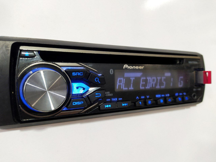 ضبط بلوتوث دار پایونیر PIONEER DEH_X4850BT چهار کانال