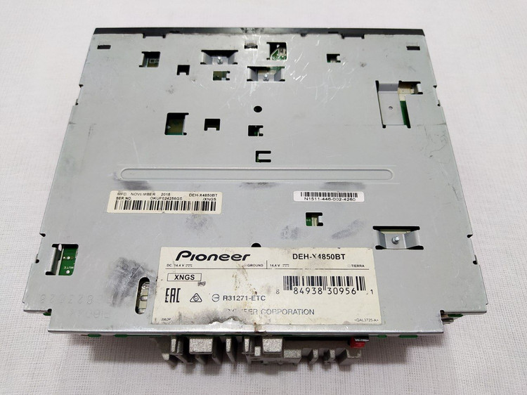 ضبط بلوتوث دار پایونیر PIONEER DEH_X4850BT چهار کانال