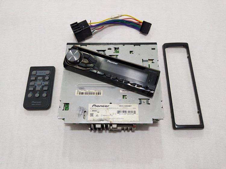 ضبط بلوتوث دار پایونیر PIONEER DEH_X4850BT چهار کانال