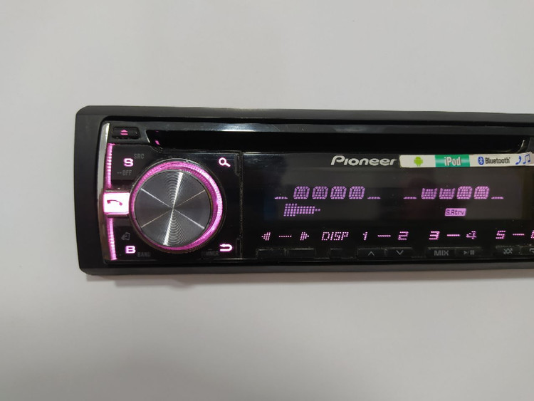 ضبط پایونیر مدل DEH-X6650BT چهارخروجه مولتی کالر
