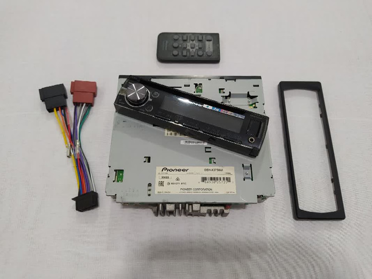 ضبط بلوتوث دار پایونیر مدل DEH-X3750UI چهارخروجه مولتی کالر