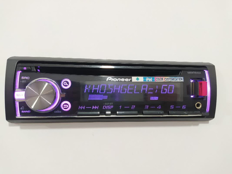 ضبط بلوتوث دار پایونیر مدل DEH-X3750UI چهارخروجه مولتی کالر