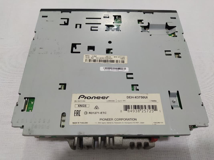 ضبط بلوتوث دار پایونیر مدل DEH-X3750UI چهارخروجه مولتی کالر