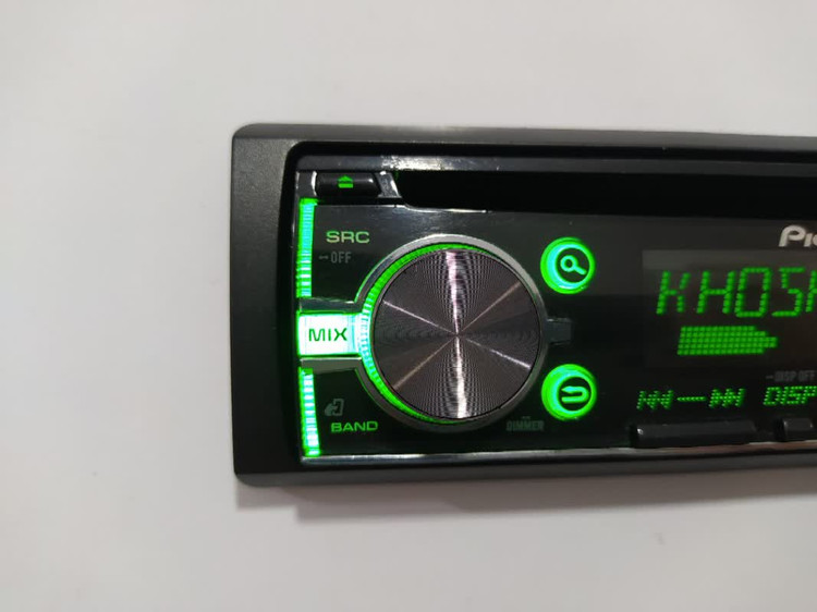 ضبط بلوتوث دار پایونیر مدل DEH-X3750UI چهارخروجه مولتی کالر