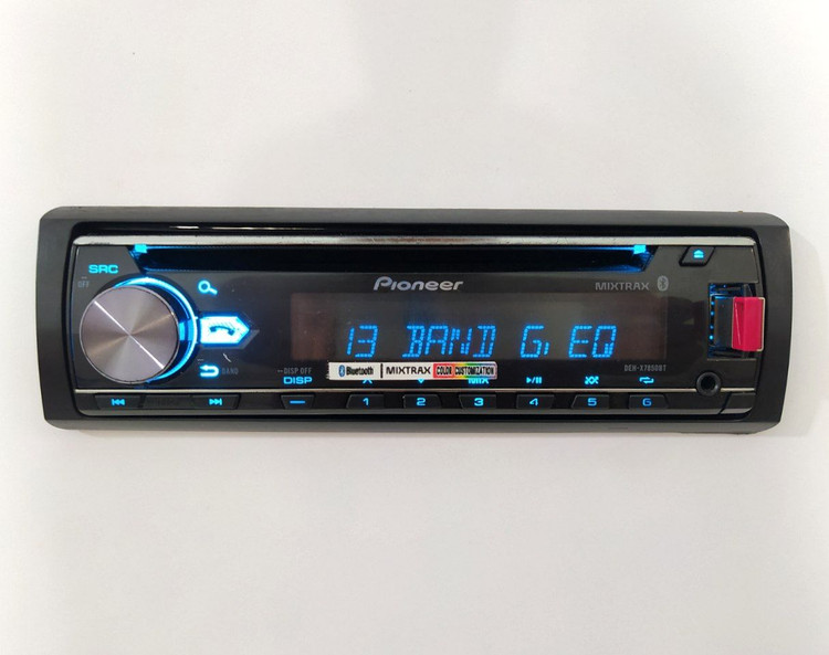 ضبط حرفه ای پایونیر Pioneer DEH-X7850bt شش خروجه بلوتوث دار