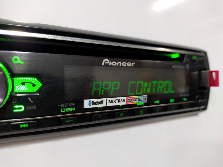 ضبط حرفه ای پایونیر Pioneer DEH-X7850bt شش خروجه بلوتوث دار