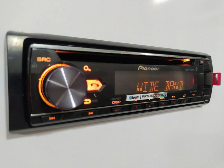 ضبط حرفه ای پایونیر Pioneer DEH-X7850bt شش خروجه بلوتوث دار