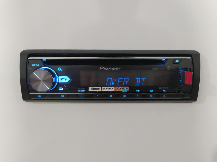 ضبط حرفه ای پایونیر Pioneer DEH-X7850bt شش خروجه بلوتوث دار