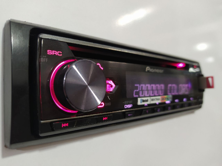 ضبط حرفه ای پایونیر Pioneer DEH-X7850bt شش خروجه بلوتوث دار
