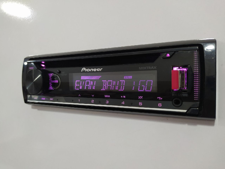 ضبط پایونیر Pioneer DEH-X2250UI چهارخروجه مولتی کالر