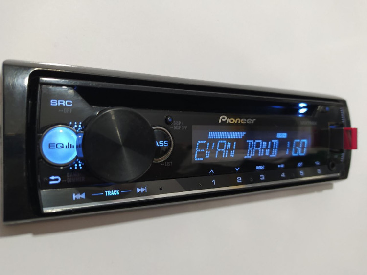 ضبط پایونیر Pioneer DEH-X2250UI چهارخروجه مولتی کالر