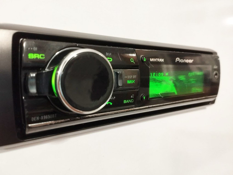 ضبط حرفه ای پایونیر Pioneer DEH-X9650BT شش خروجه 4.5 ولتی