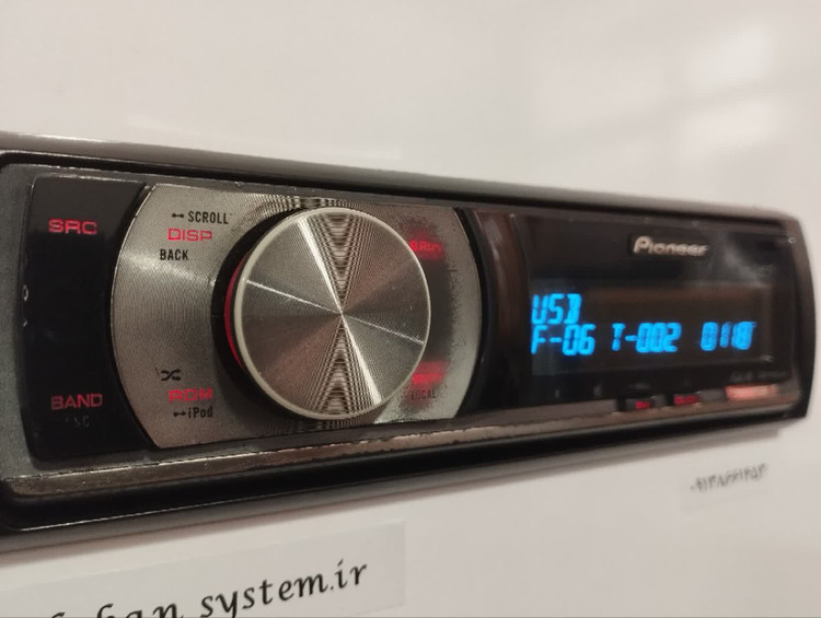 ضبط پایونیر مدل Pioneer DEH-S5050 شش خروجه 4 ولتی