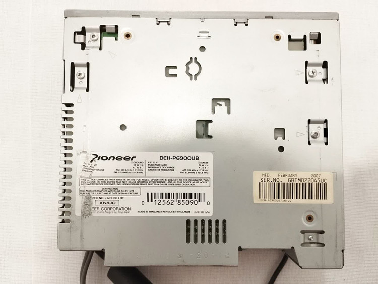 ضبط حرفه ای پایونیر مدل DEH_P6900UB شش خروجه پنل برقی