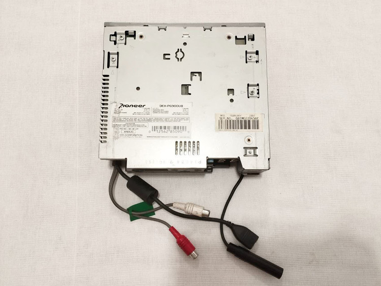ضبط حرفه ای پایونیر مدل DEH_P6900UB شش خروجه پنل برقی