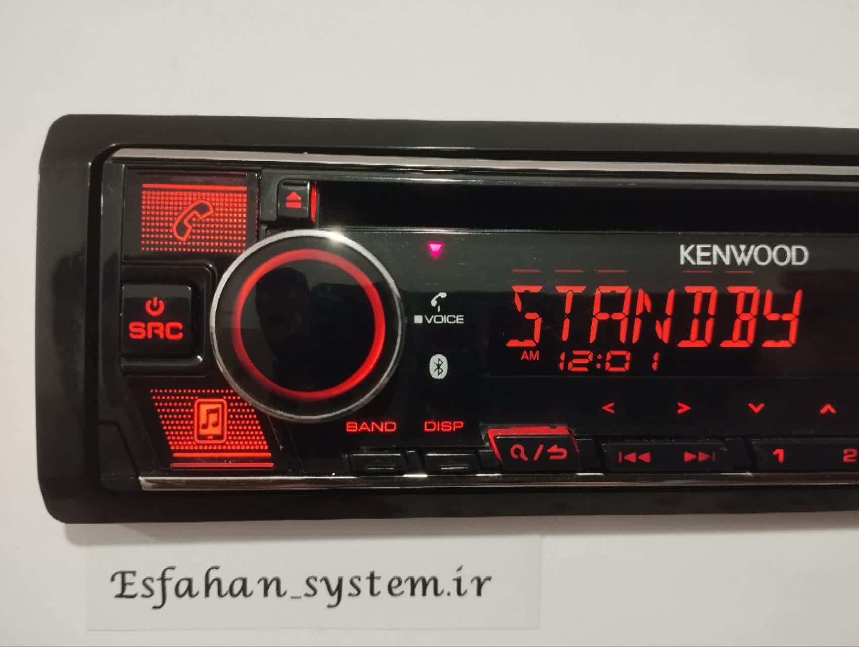 ضبط بلوتوث دار کنوود مدل ۶۶۰bt شش خروجه