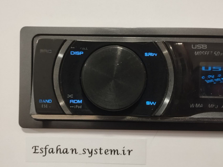 ضبط حرفه ای پایونیر مدل DEH-P6050UB پنل برقی شش خروجه