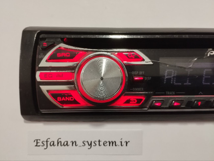 ضبط پایونیر مدل DEH-X1550UB دو خروجی امپلی فایر