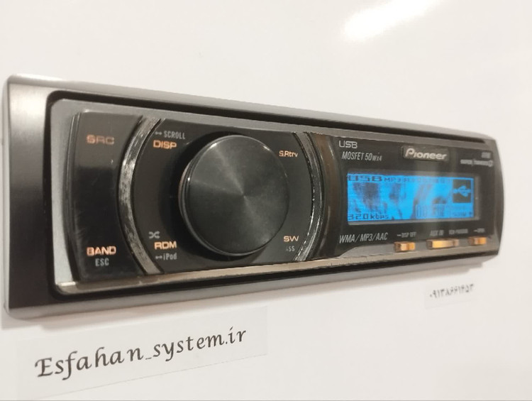 ضبط پایونیر مدل DEH-P7150UB شش خروجه پنل برقی