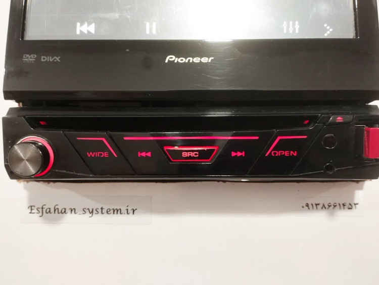 پخش ایندش پایونیر AVH-3750DVD شش خروجه تصویری