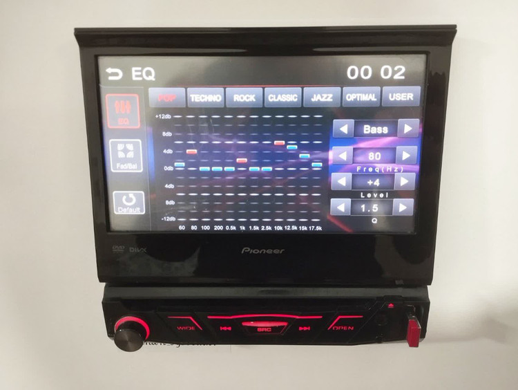 پخش ایندش پایونیر AVH-3750DVD شش خروجه تصویری