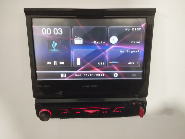 پخش ایندش پایونیر AVH-3750DVD شش خروجه تصویری