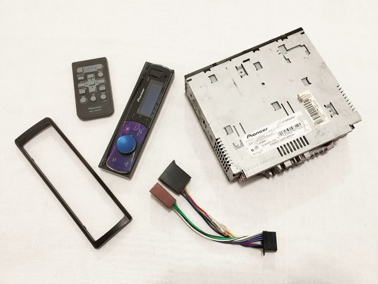 ضبط پایونیر مدل pioneer5250 شش خروجه دمو دار