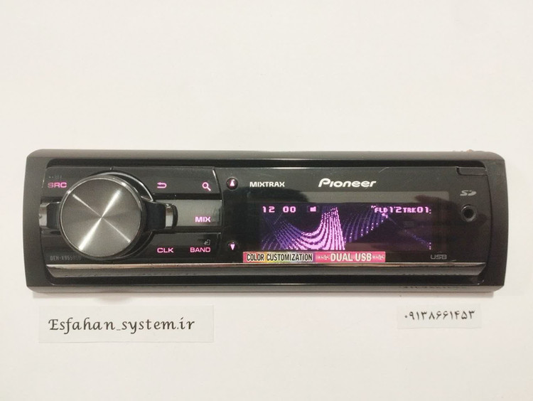 ضبط حرفه ای پایونیر 9550Sd شش خروجه مولتی کالر_ بلوتوث دار