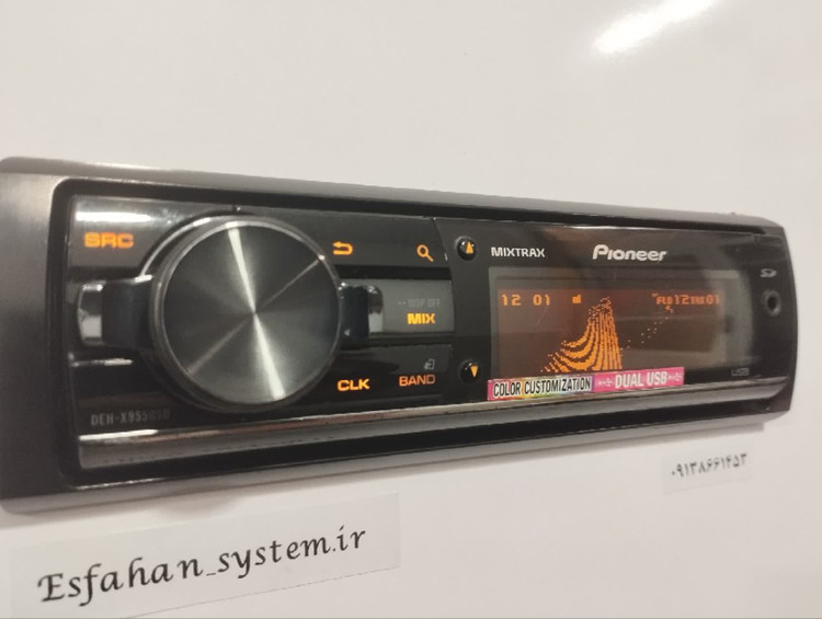 ضبط حرفه ای پایونیر 9550Sd شش خروجه مولتی کالر_ بلوتوث دار