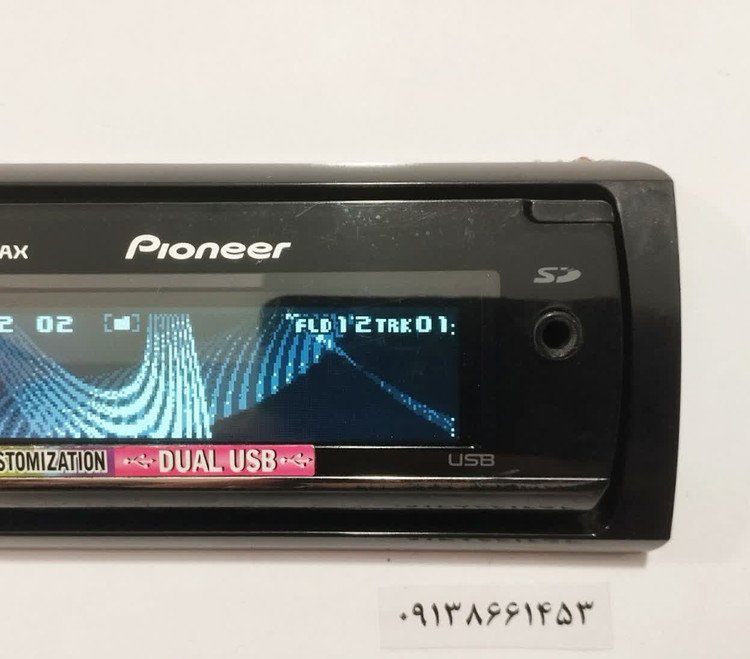 ضبط حرفه ای پایونیر 9550Sd شش خروجه مولتی کالر_ بلوتوث دار