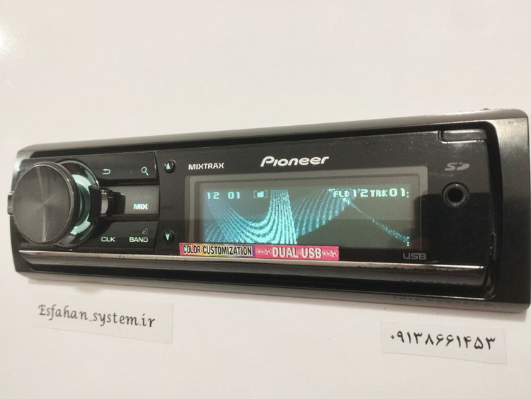 ضبط حرفه ای پایونیر 9550Sd شش خروجه مولتی کالر_ بلوتوث دار