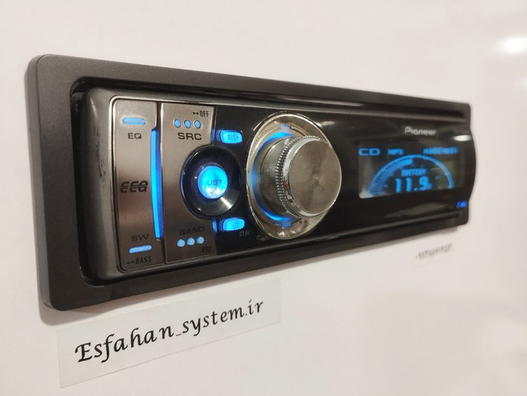 ضبط حرفه ای پایونیر مدل DEH-P6850mp پنل برقی شش خروجه