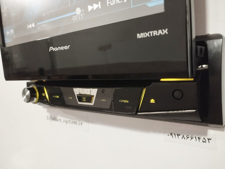 پخش رده بالا ایندش پایونیر AVH-p7750bt شش خروجه تصویری
