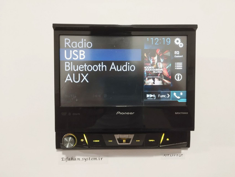 پخش رده بالا ایندش پایونیر AVH-p7750bt شش خروجه تصویری