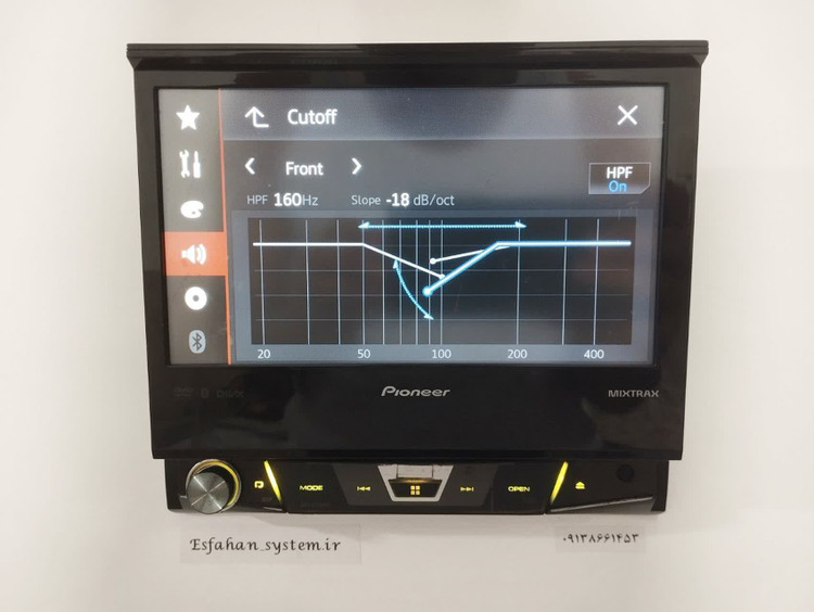 پخش رده بالا ایندش پایونیر AVH-p7750bt شش خروجه تصویری