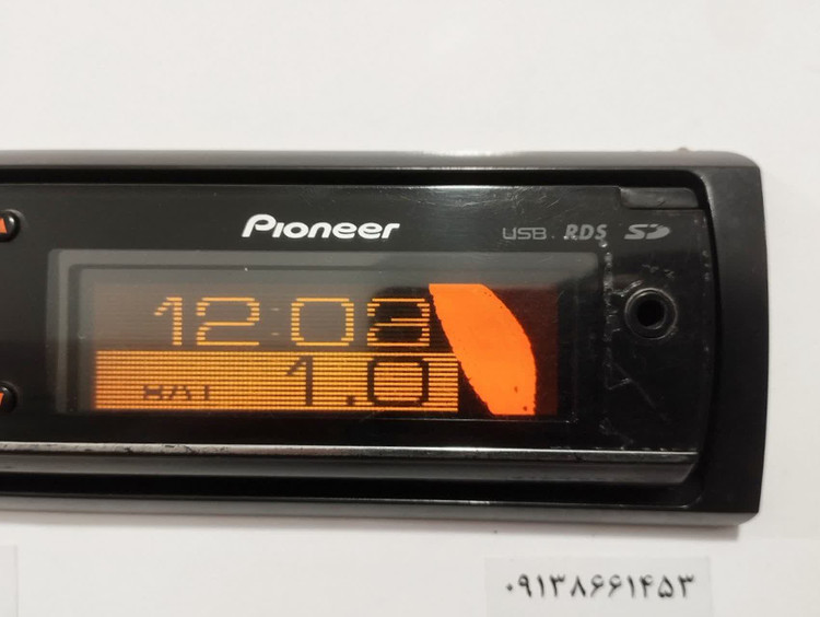 ضبط حرفه ای پایونیر مدل Pioneer DEH-7450SD شش خروجه